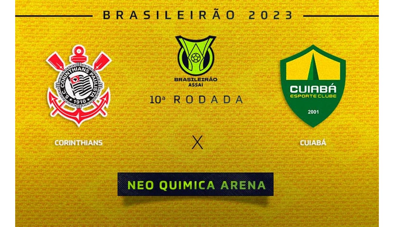 Cuiabá x Corinthians: onde assistir e prováveis escalações do jogo pelo  Brasileirão - Placar - O futebol sem barreiras para você