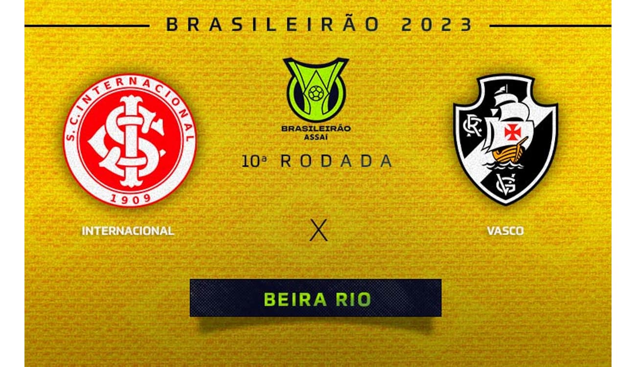Vasco x Internacional ao vivo: onde assistir ao jogo do Brasileirão online