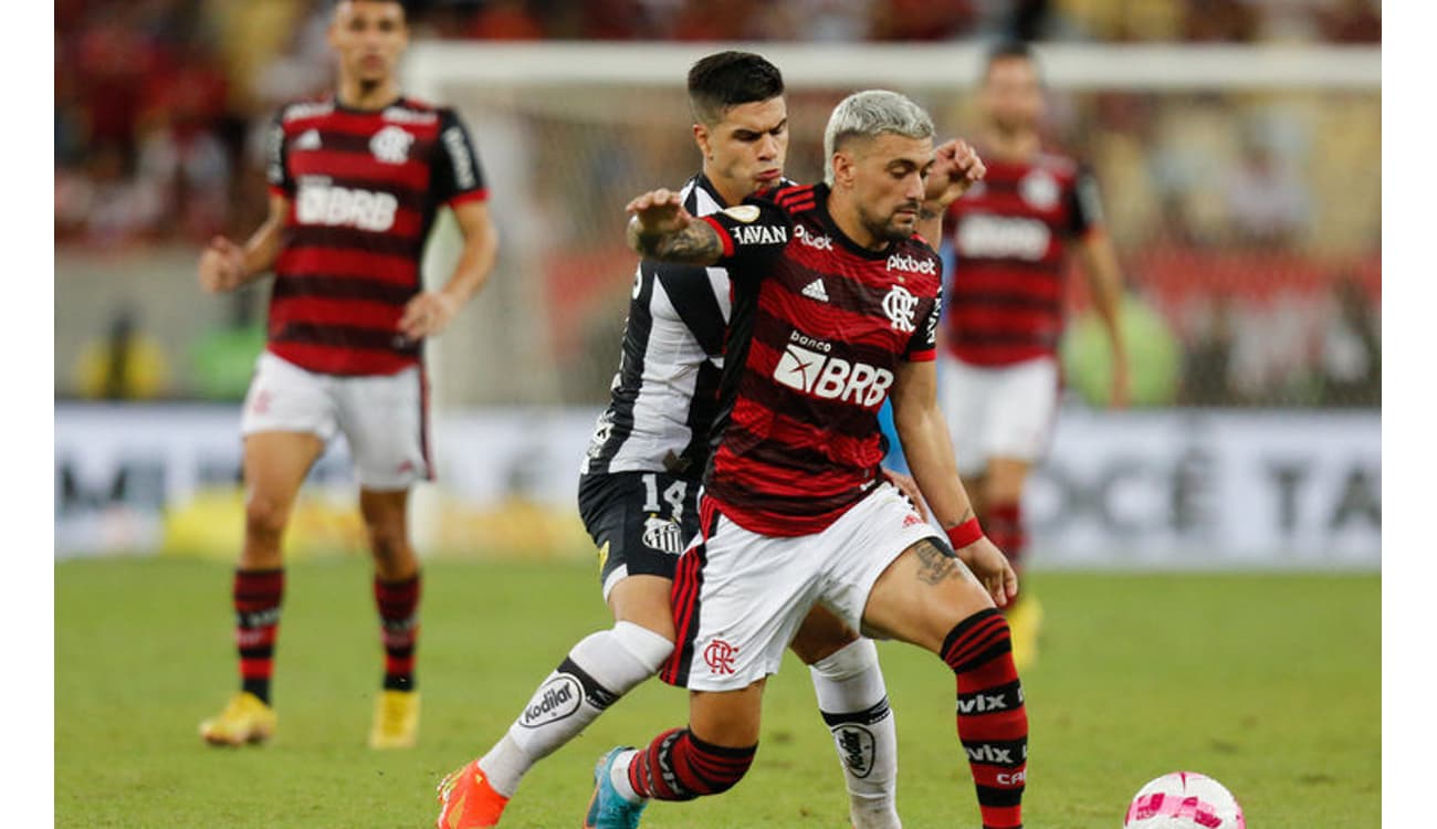 Santos 2 x 3 Flamengo - 25/06/2023 - Brasileirão 