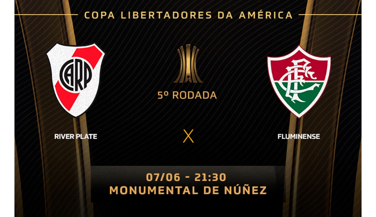 River Plate x Fluminense: onde assistir ao vivo, horário e