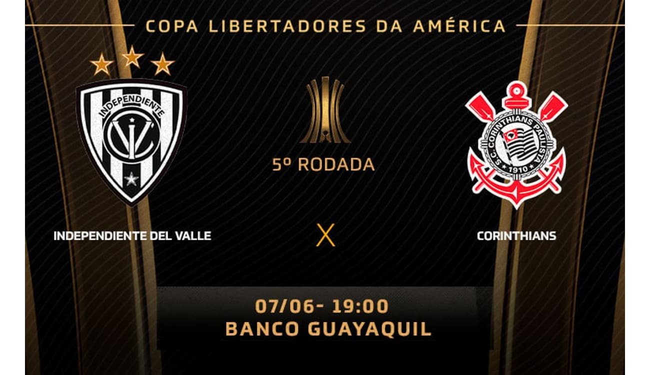 Corinthians x Independiente del Valle: onde assistir, escalações e  desfalques do jogo pela Libertadores