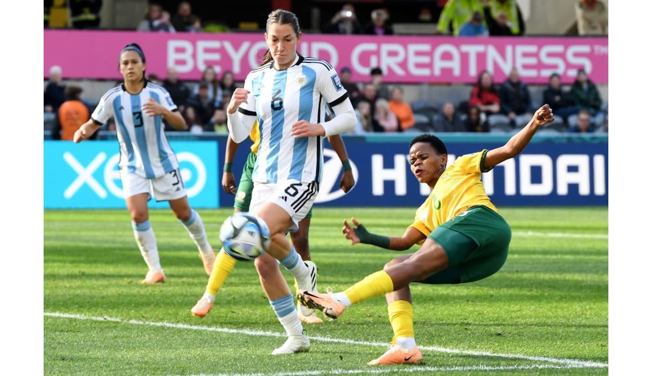 Copa feminina: Argentina e África do Sul empatam em jogo