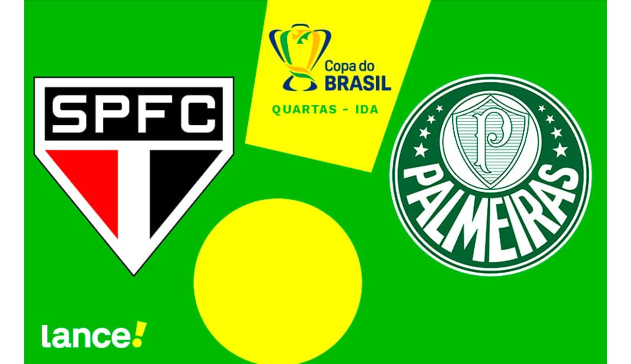Onde assistir ao vivo São Paulo x Palmeiras – Copa do Brasil - 05/07/2023