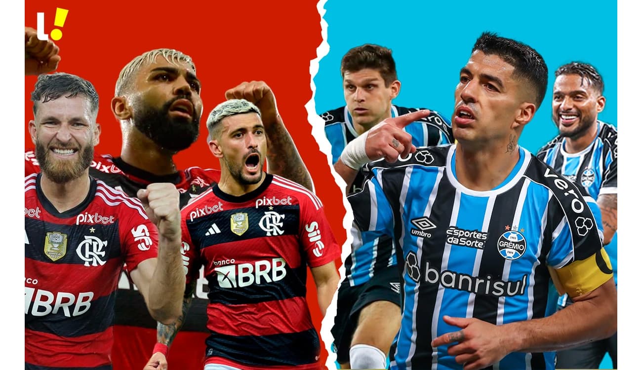 Jogo ao vivo, escalações e mais: Saiba tudo sobre Flamengo x Grêmio