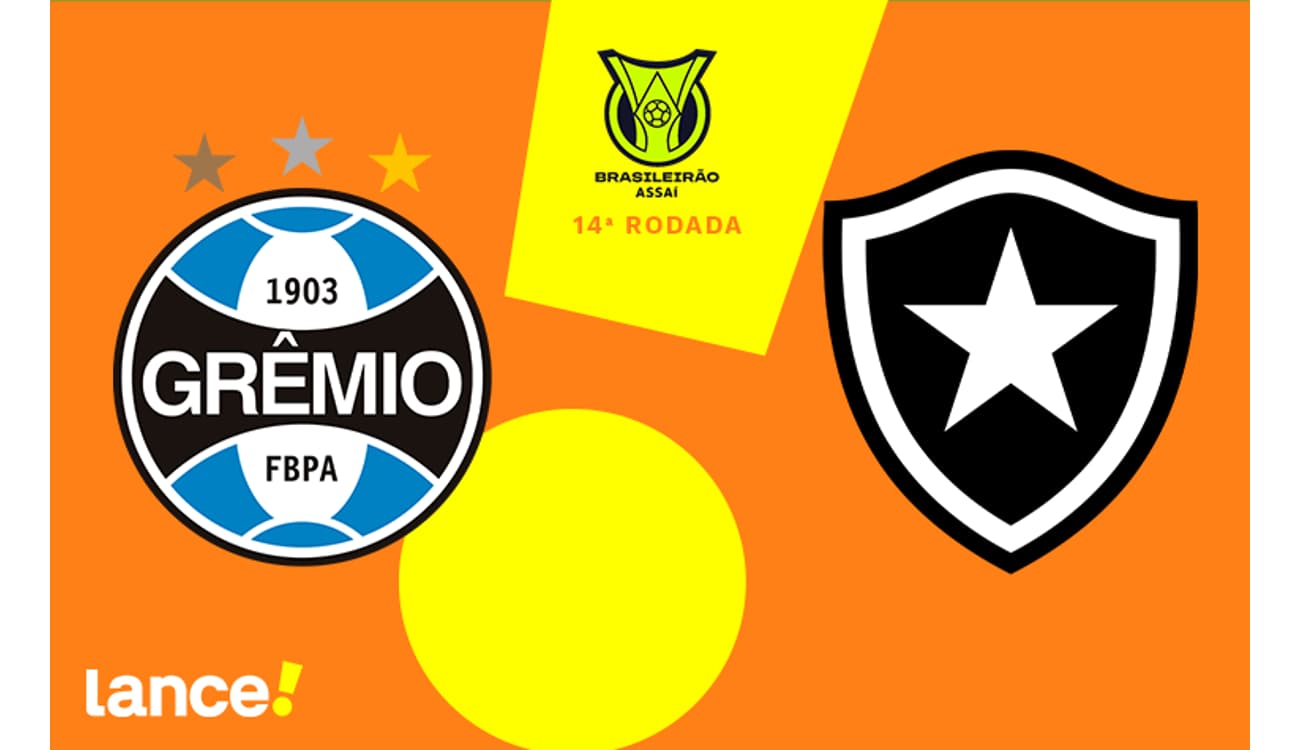 Botafogo x Grêmio: onde assistir ao vivo ao jogo do Brasileirão