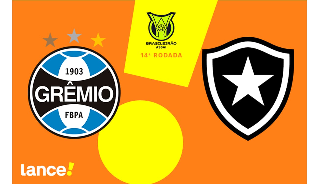 Grêmio x Botafogo ao vivo e online, onde assistir, que horas é