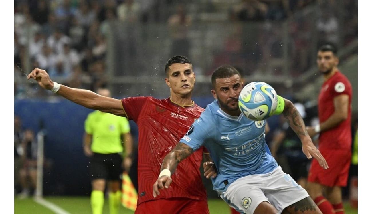 City bate Sevilla nos pênaltis e conquista Supercopa da Europa