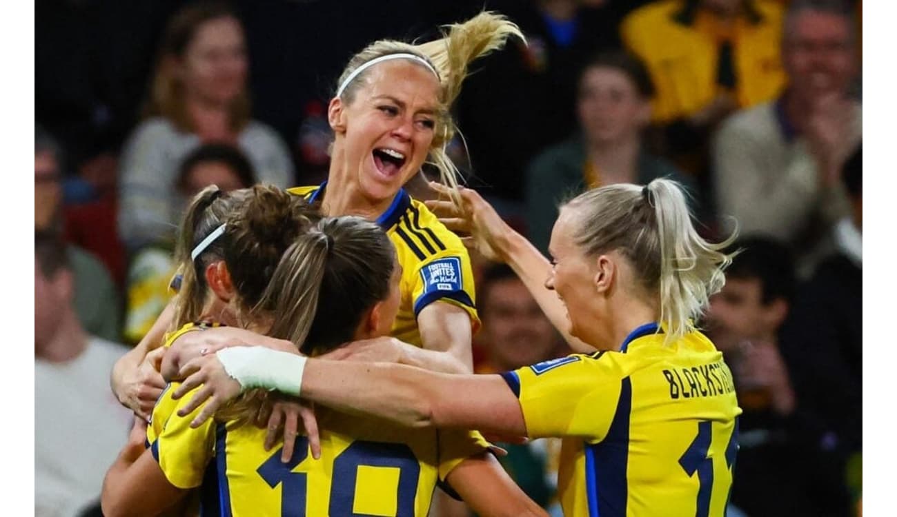 Suécia vence Austrália e fica com terceiro lugar na Copa do Mundo