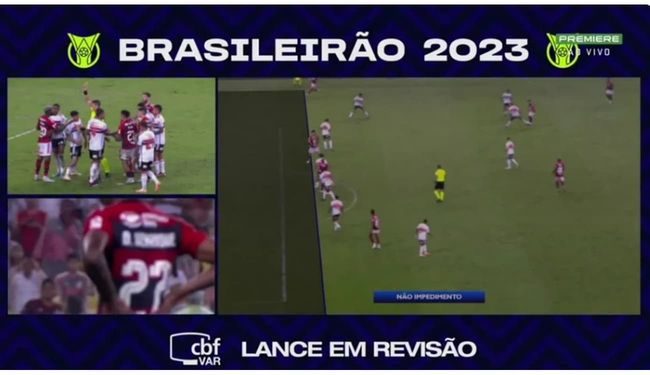 Jornalista questiona análise do VAR em pênalti para o Flamengo contra o São  Paulo - Lance!