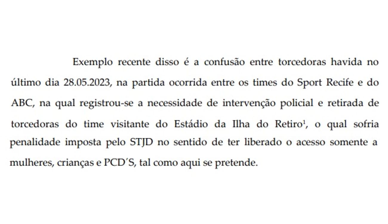 Apenas mulheres e crianças poderão ir aos estádios nos primeiros