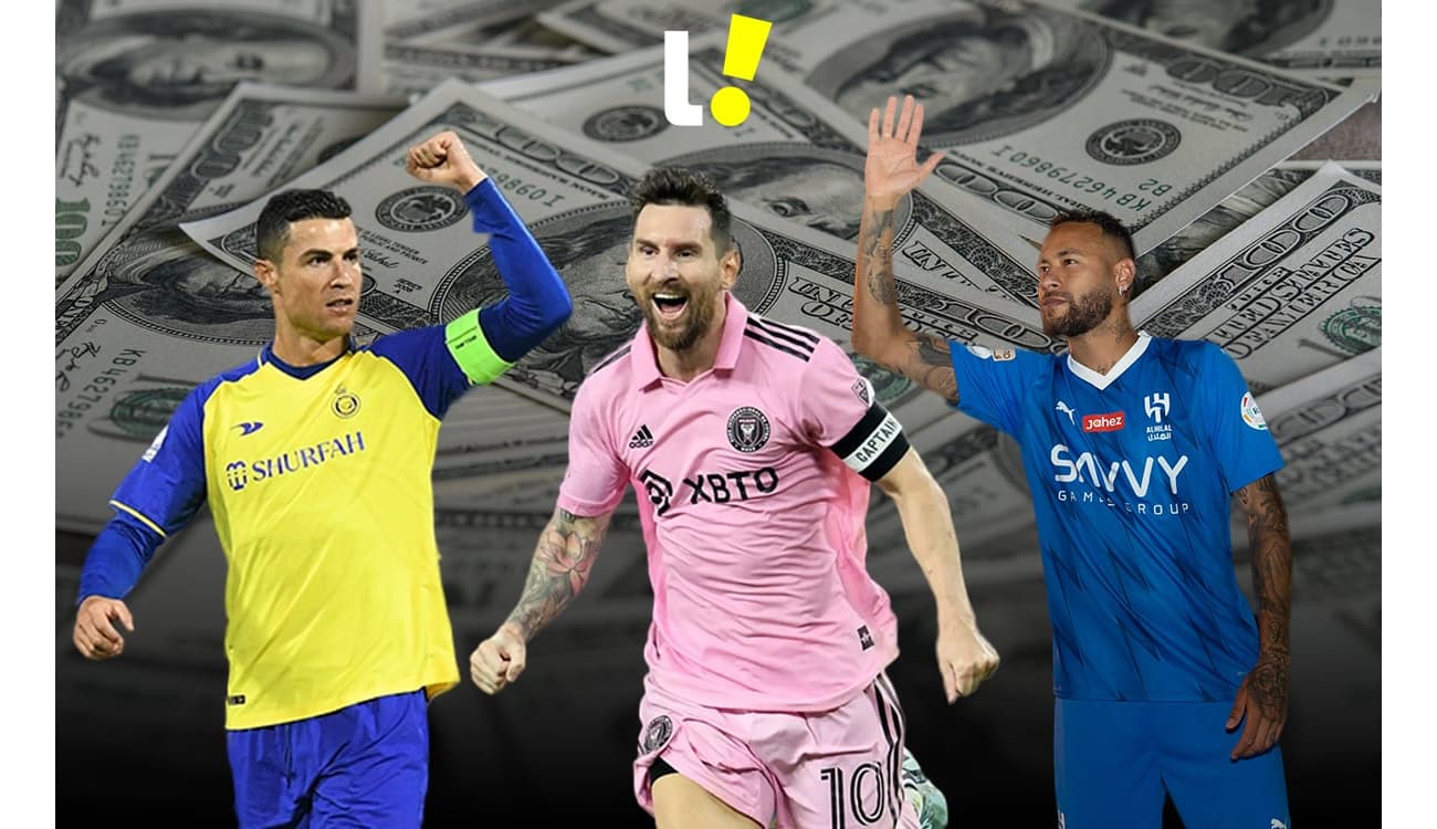 Quais jogadores ganham os maiores salários do mundo? Veja top 10; Neymar  sobe na lista - Lance!