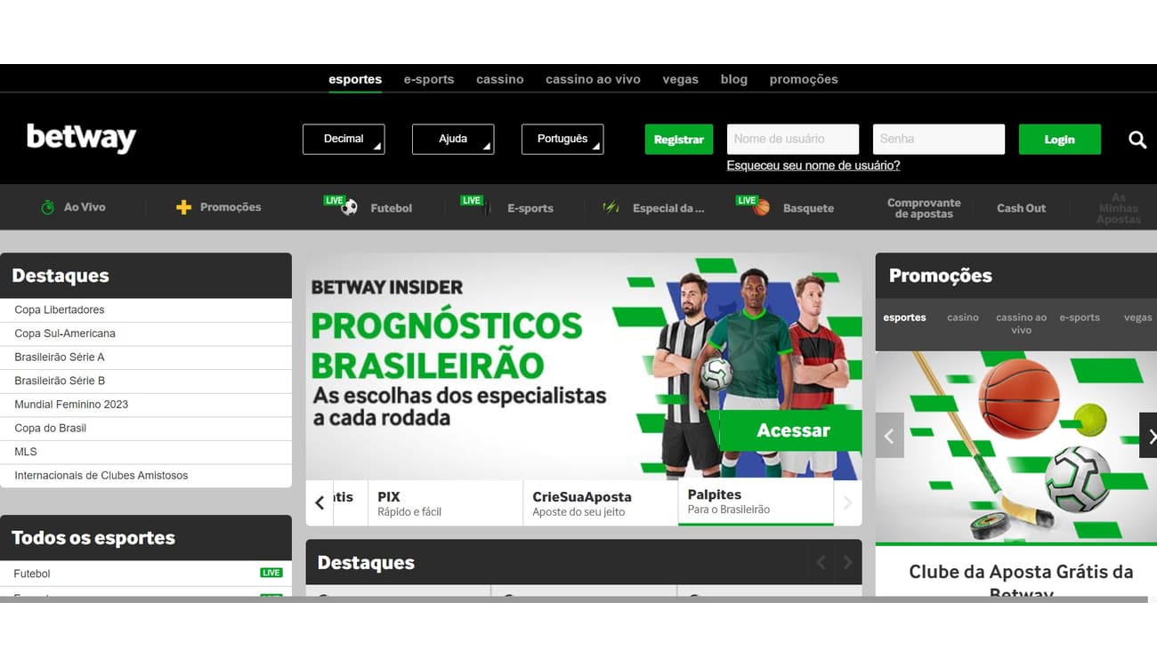 Aprenda como apostar em jogos de futebol da Betway no Brasil