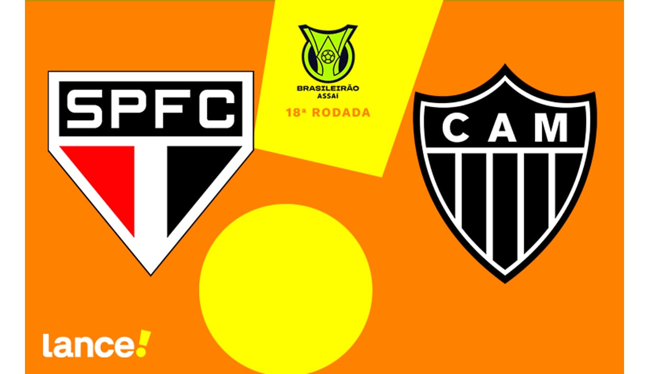 BRASILEIRÃO, ATLÉTICO-MG X SÃO PAULO