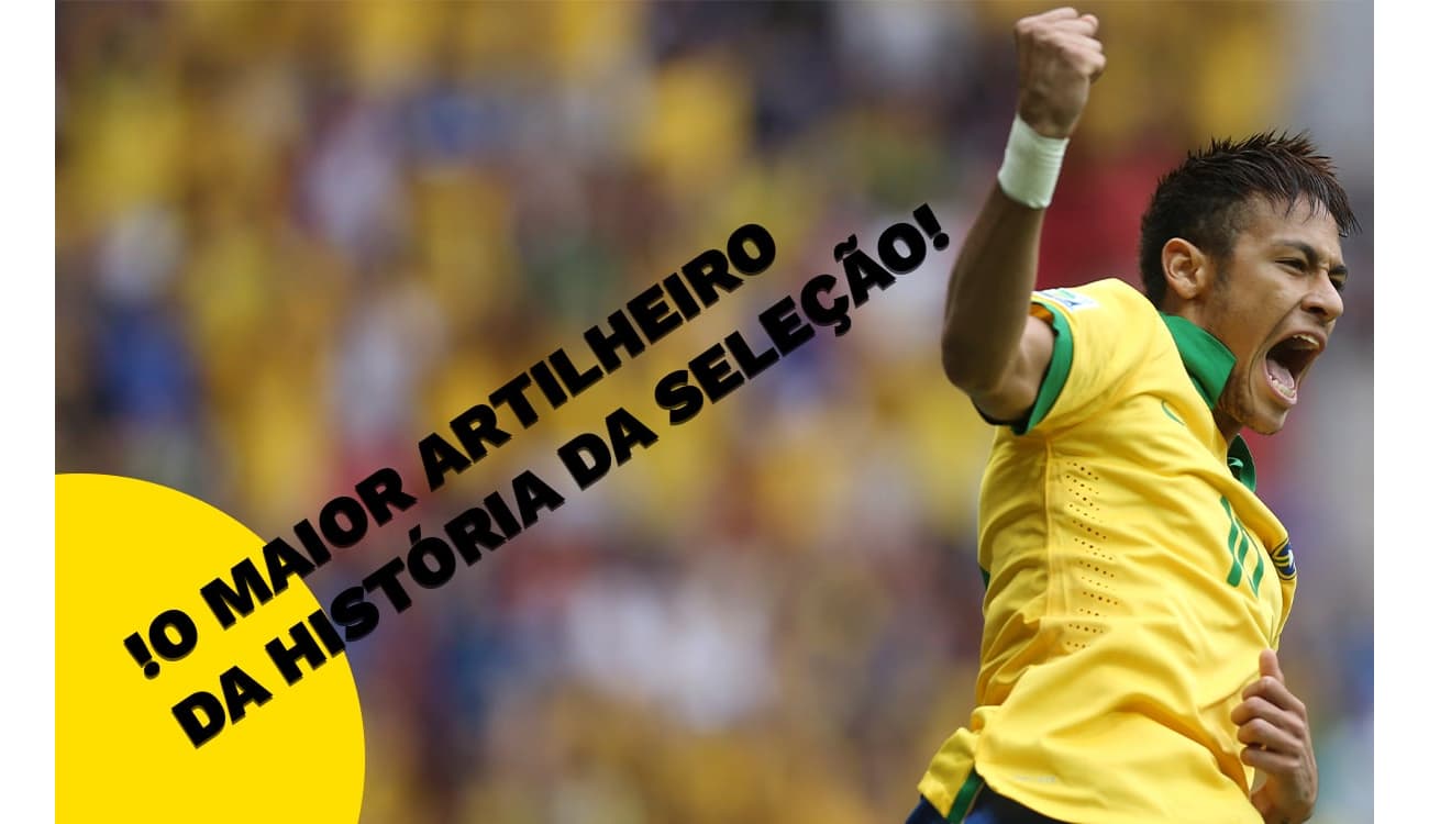 Neymar se iguala a Pelé como maior artilheiro da Seleção