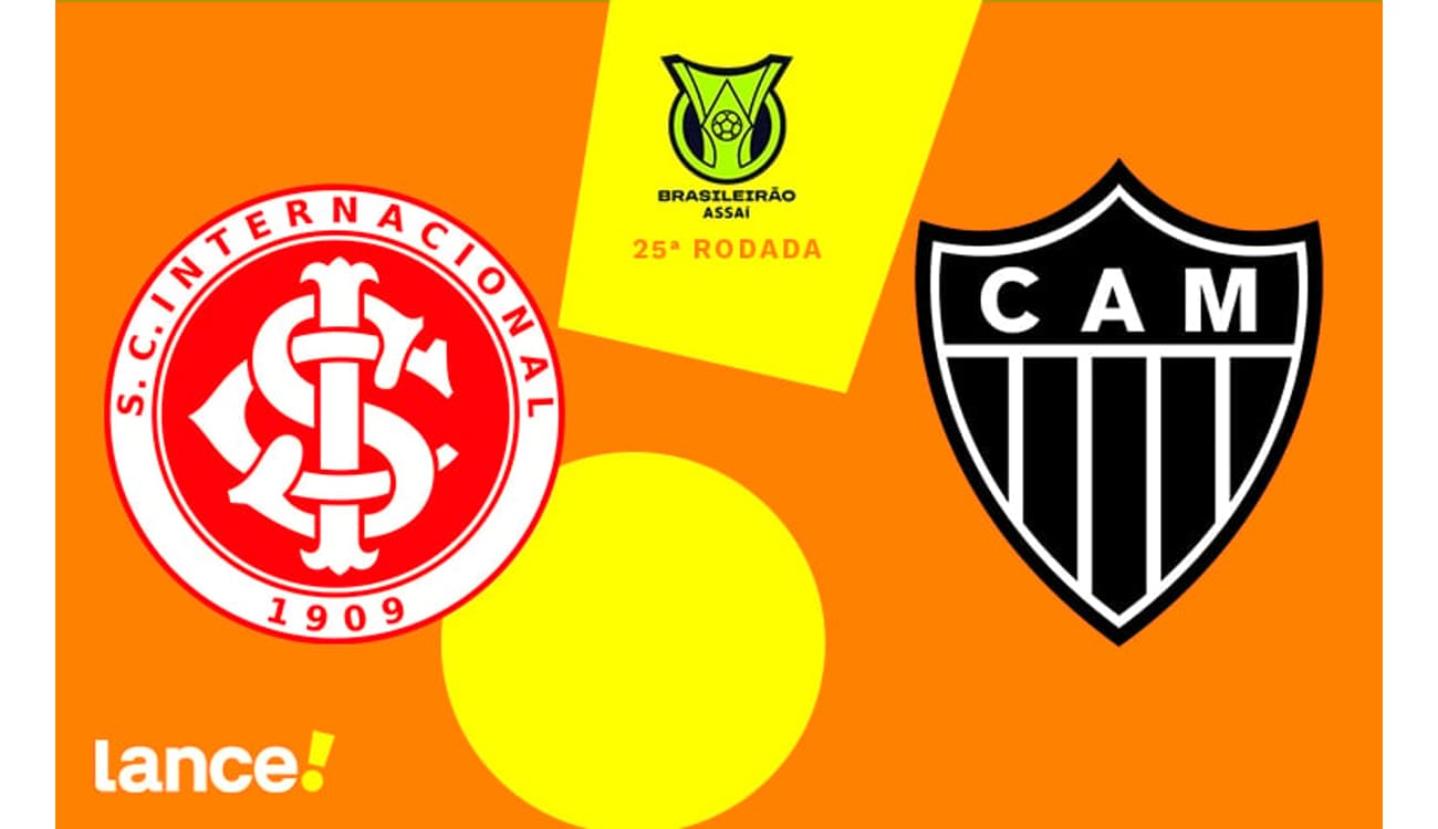 Internacional x Atlético-MG ao vivo: onde assistir ao jogo do