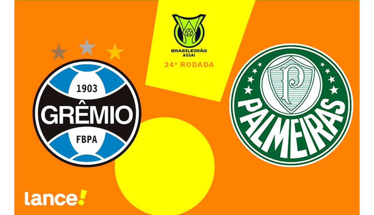 Grêmio x Palmeiras: onde assistir ao jogo do Brasileirão