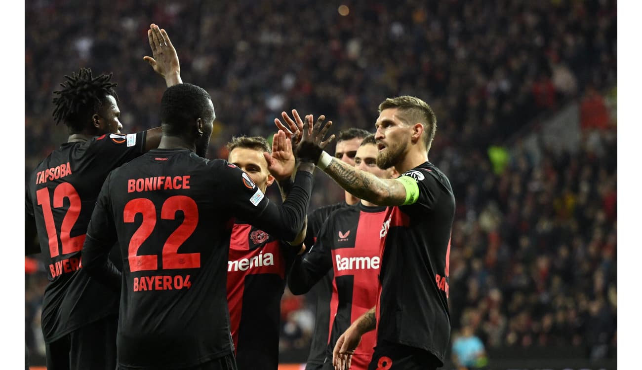 Leverkusen vira sobre Ludogorets; veja outros resultados da Liga Europa