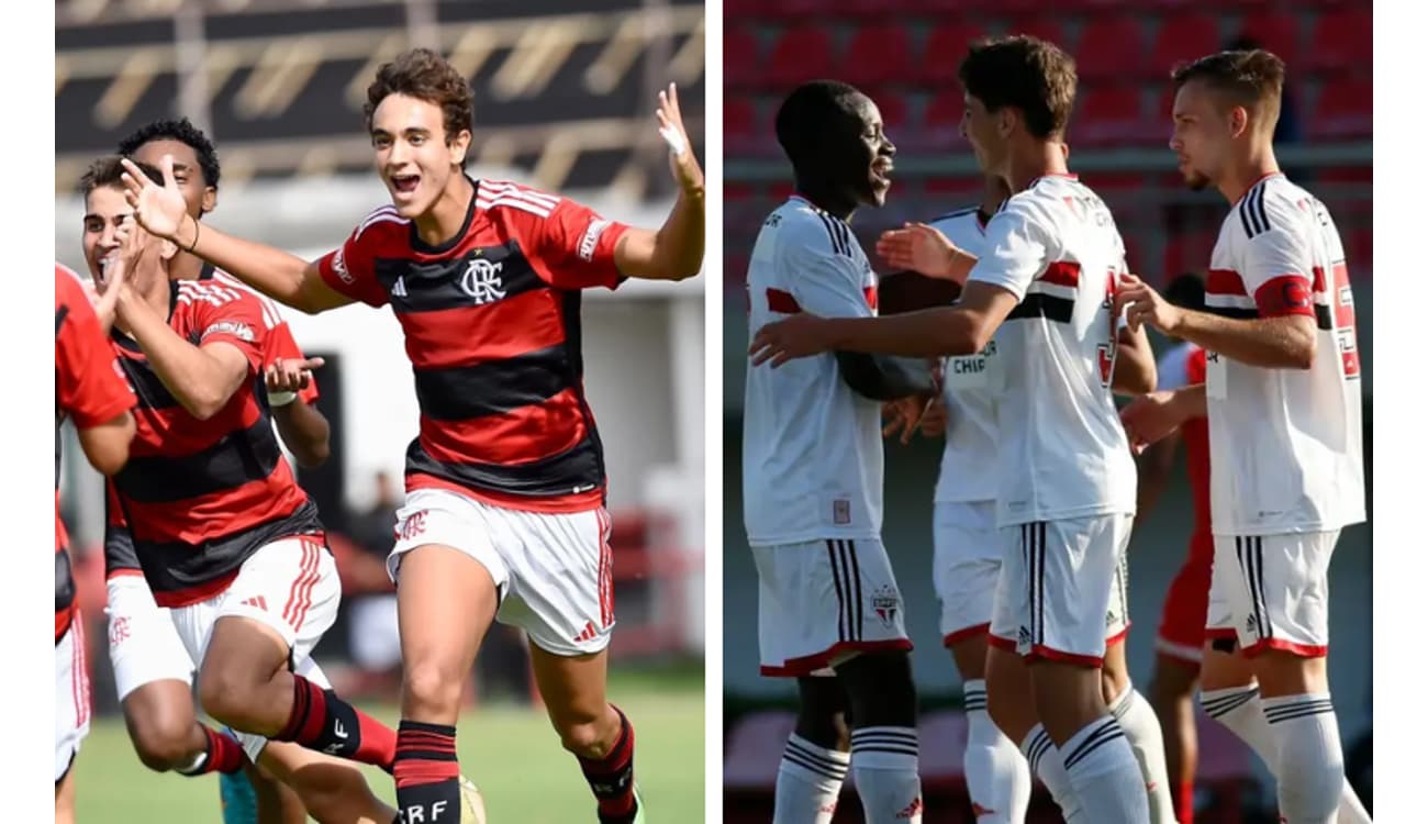 Flamengo x São Paulo: onde assistir pelo Brasileirão Sub-17