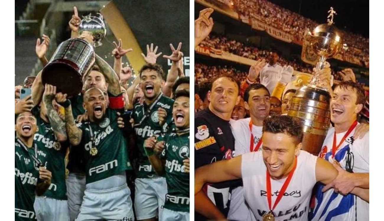 Brasileiros que mais chegaram nas finais da Libertadores
