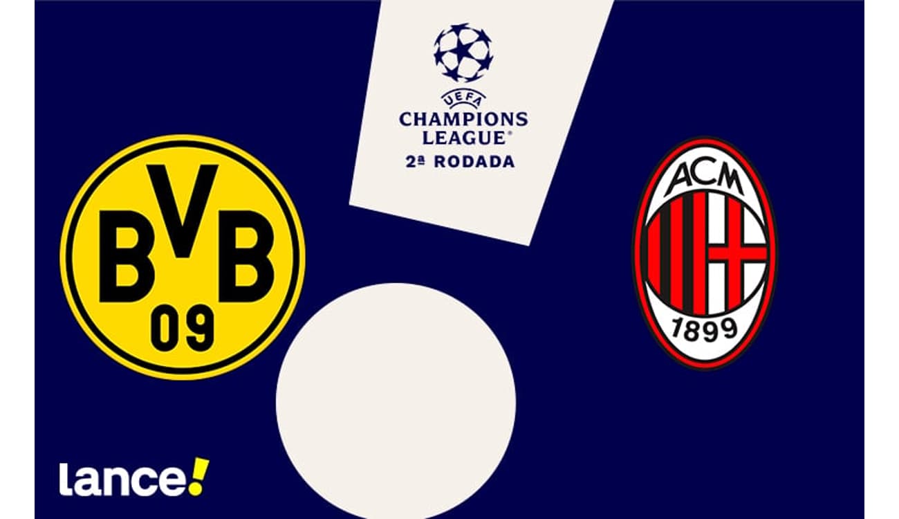 Milan x Borussia Dortmund: onde assistir ao jogo da Champions