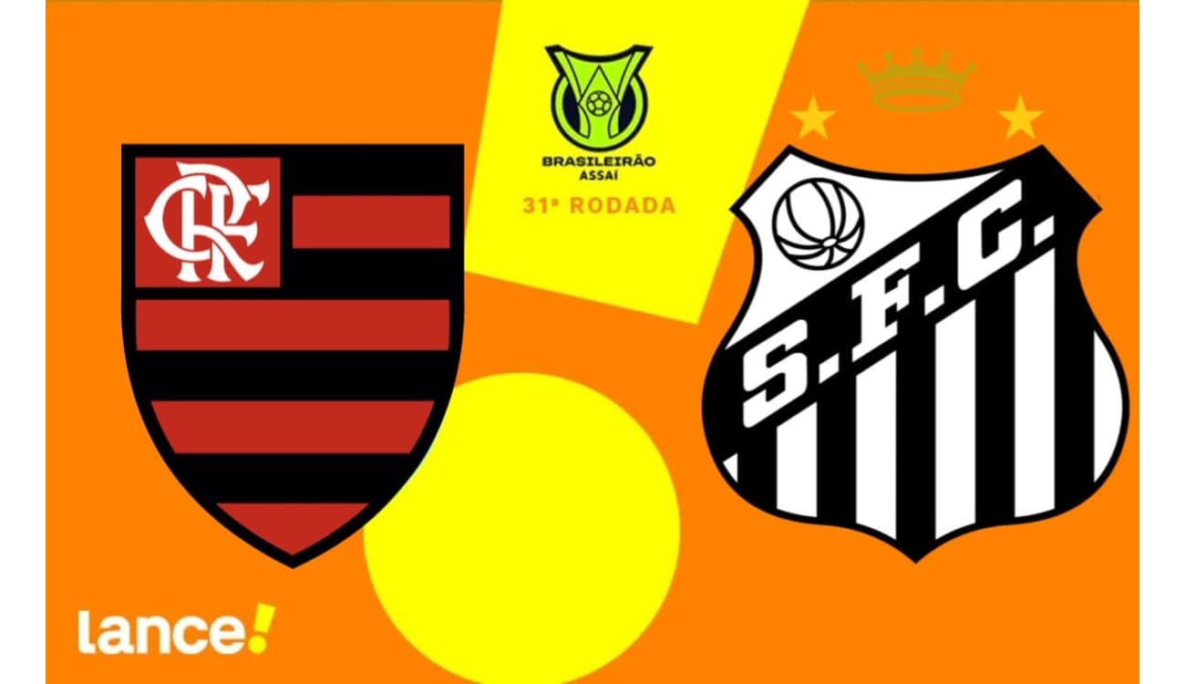 Santos x Flamengo ao vivo e online, onde assistir, que horas é