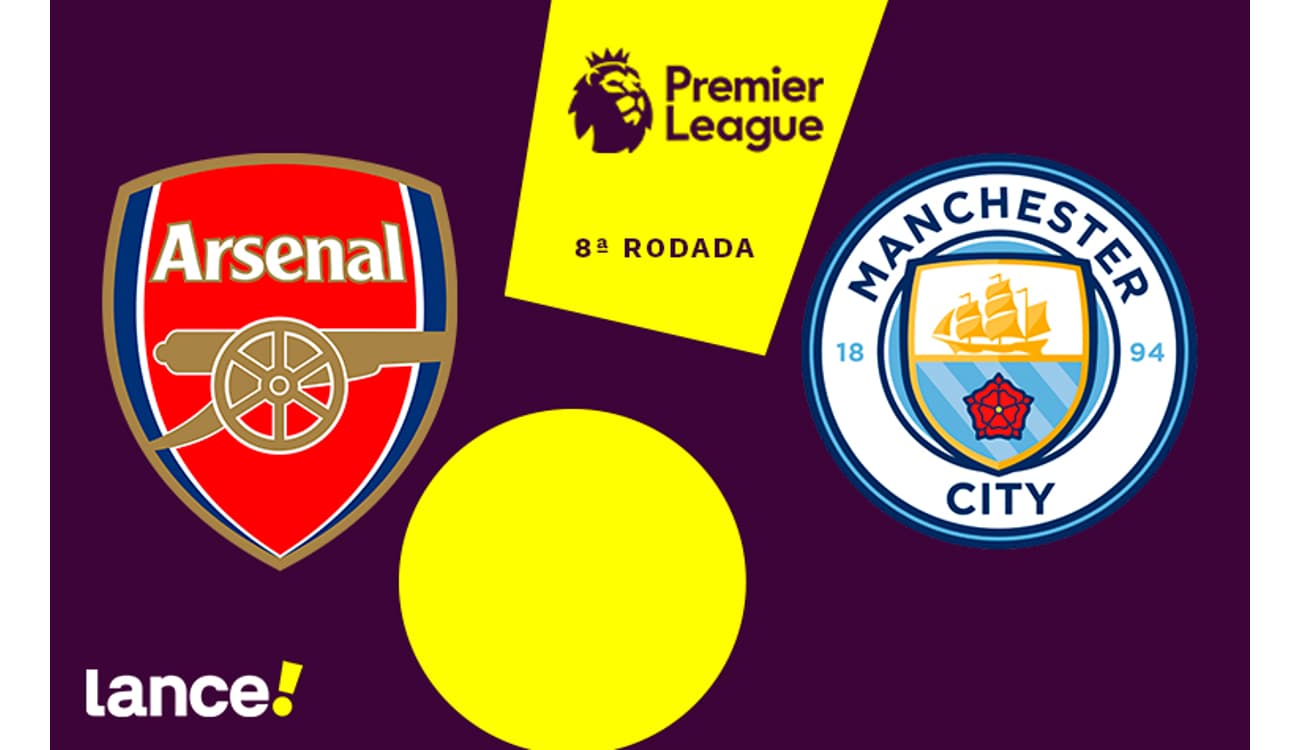 Arsenal x Manchester City: onde assistir ao vivo na TV, horário, provável  escalação, últimas notícias e palpite