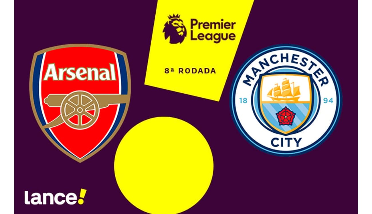 Manchester City x Arsenal: onde assistir, horário e escalação das equipes