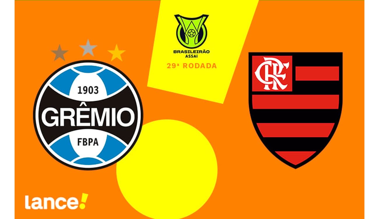 Grêmio x Flamengo: onde assistir ao vivo, horário e escalações do jogo pelo  Brasileirão - Lance!