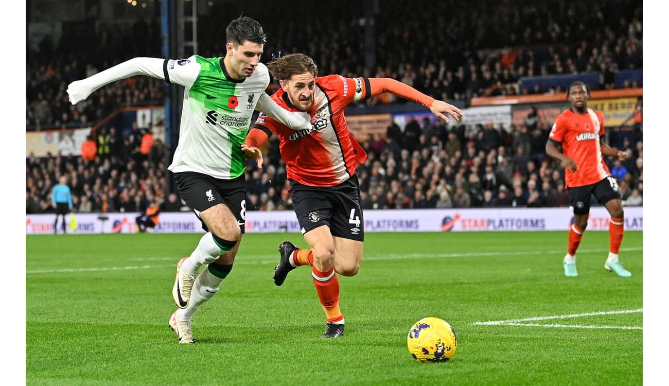 Gols e melhores momentos Luton Town x Liverpool pela Premier