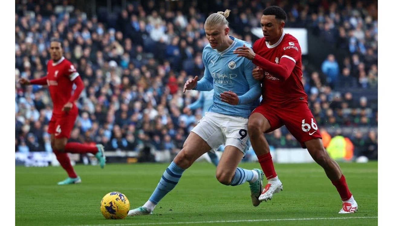 Haaland quebra mais um recorde na Premier League, mas clássico entre  Manchester City e Arsenal termina só no empate