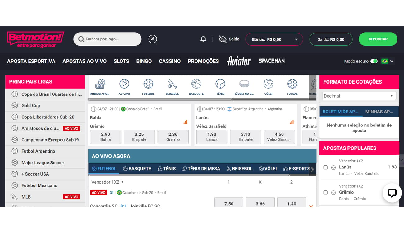 Betmotion ou Betano: Veja uma análise comparativa completa