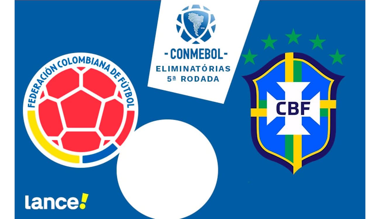 Brasil x Colômbia: onde assistir ao jogo desta 5ª feira (16)