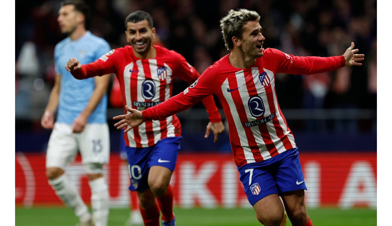 Atlético de Madrid vence Lazio e garante classificação às oitavas da  Champions na liderança do grupo