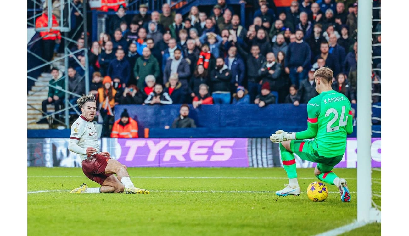 Luton Town x Manchester City: placar ao vivo, escalações, lances