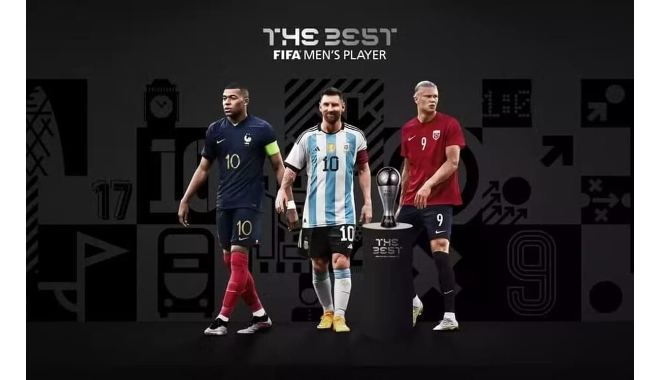 Fifa anuncia finalistas do The Best 2021; trio vale R$ 1,3 bi