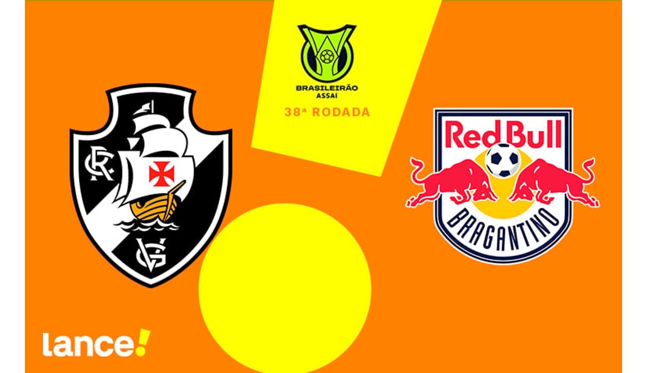 Vasco x Red Bull Bragantino: onde assistir, escalações e arbitragem