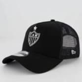 Boné New Era Atlético Mineiro 940 I Preto e Branco