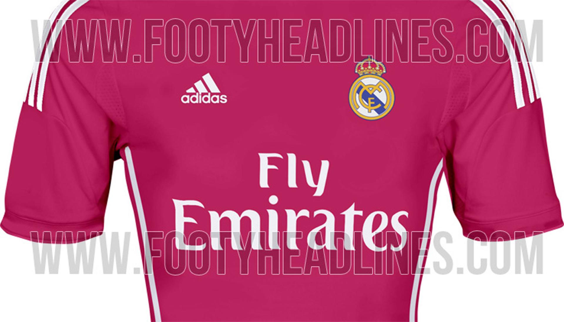 Camisa Rosa do Real Madrid (Foto: Reprodução)