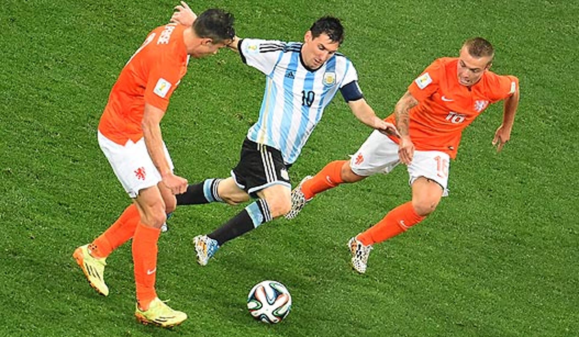 Holanda x Argentina - Messi (Foto: Christophe Simon/AFP)
