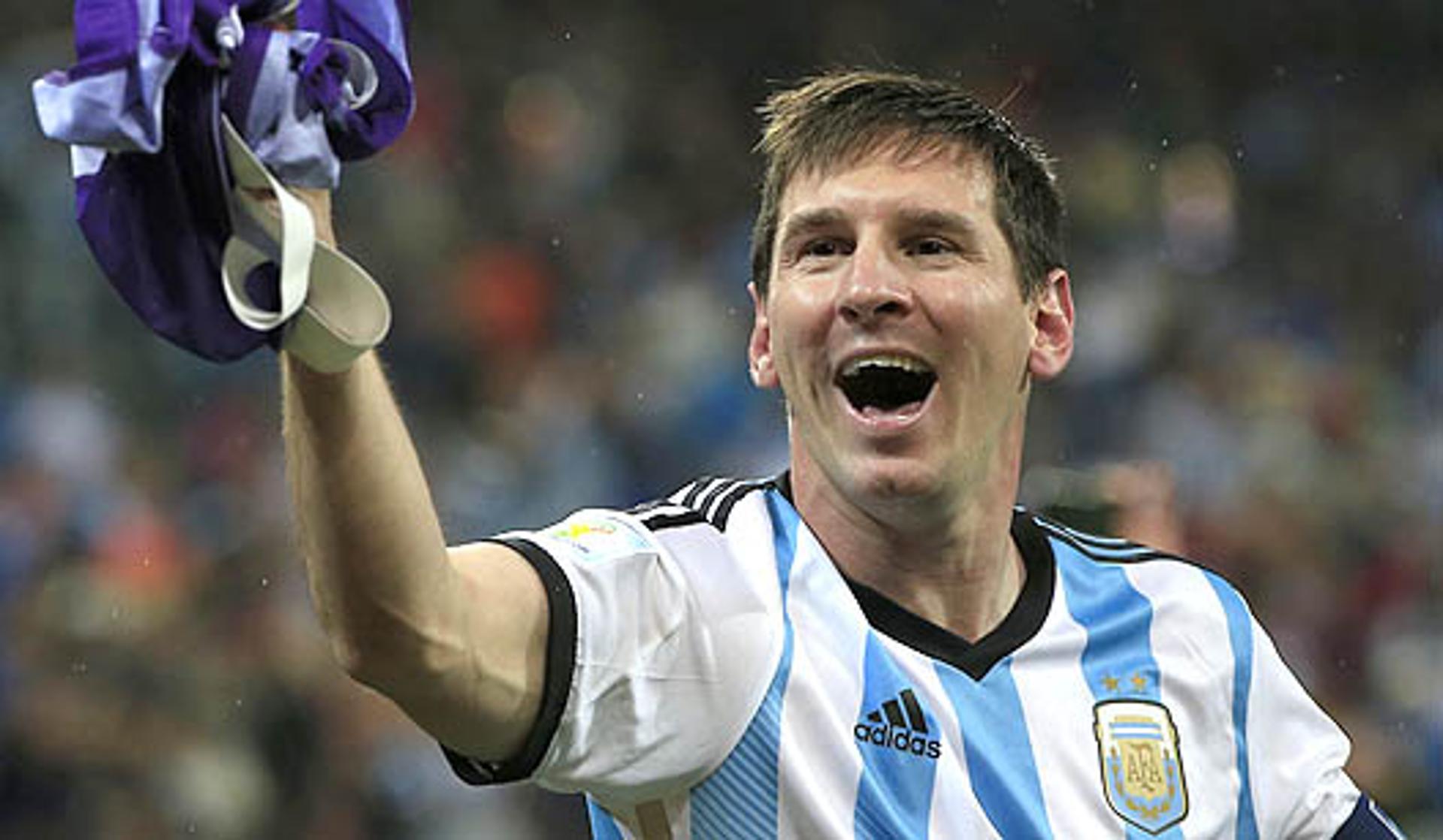 Holanda x Argentina - Messi (Foto: Adrian Dennis/AFP)