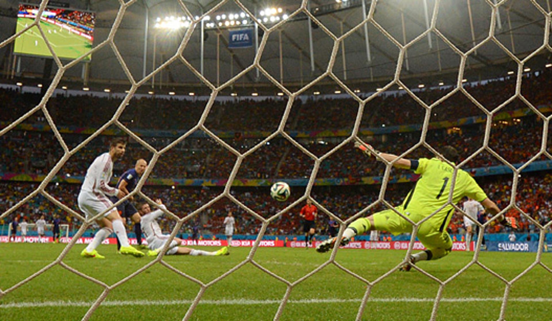Espanha x Holanda - Robben (Foto: Damien Meyer/AFP)