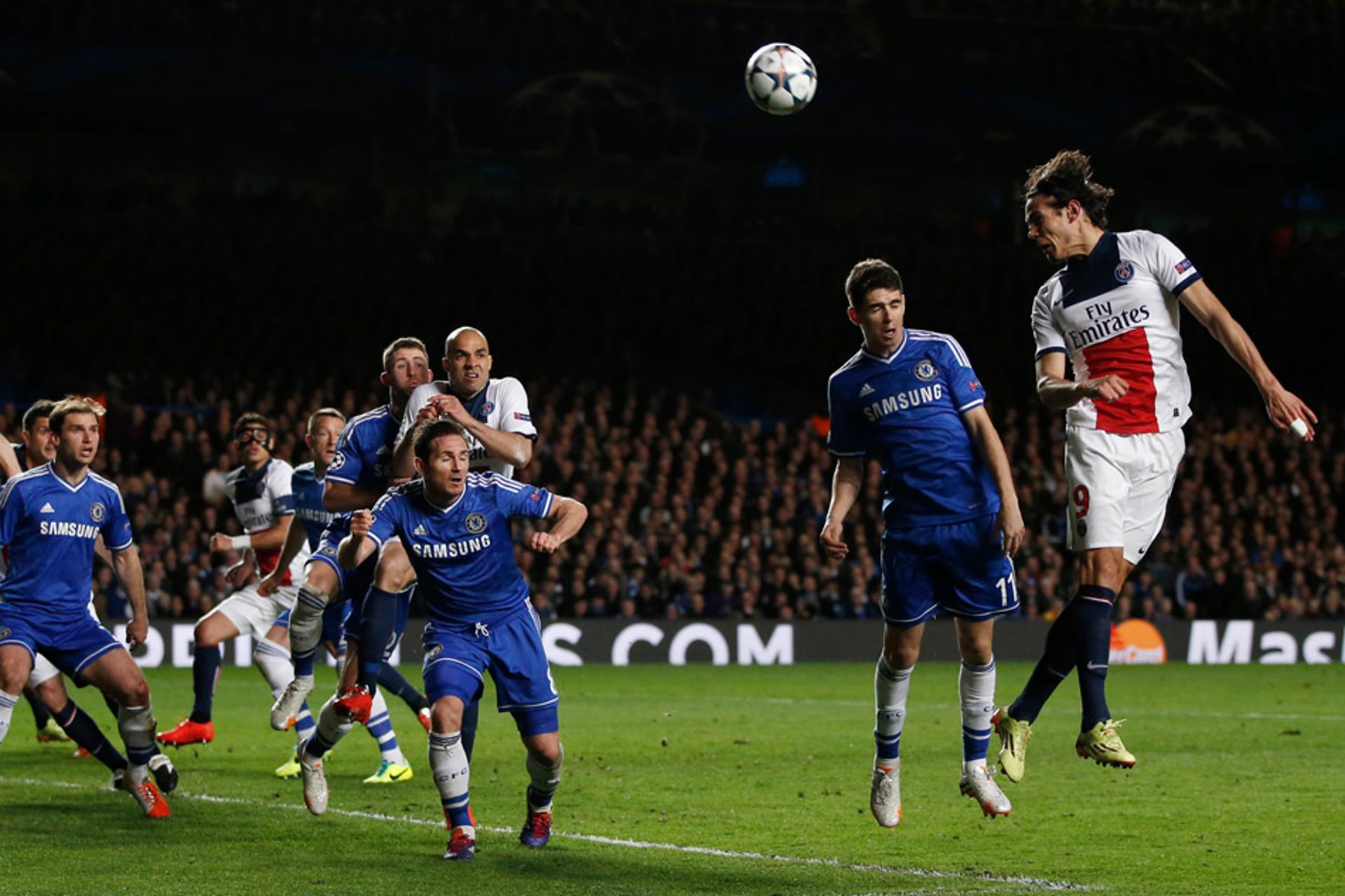 Chelsea X PSG (Foto: Adrian Dennis/ AFP)