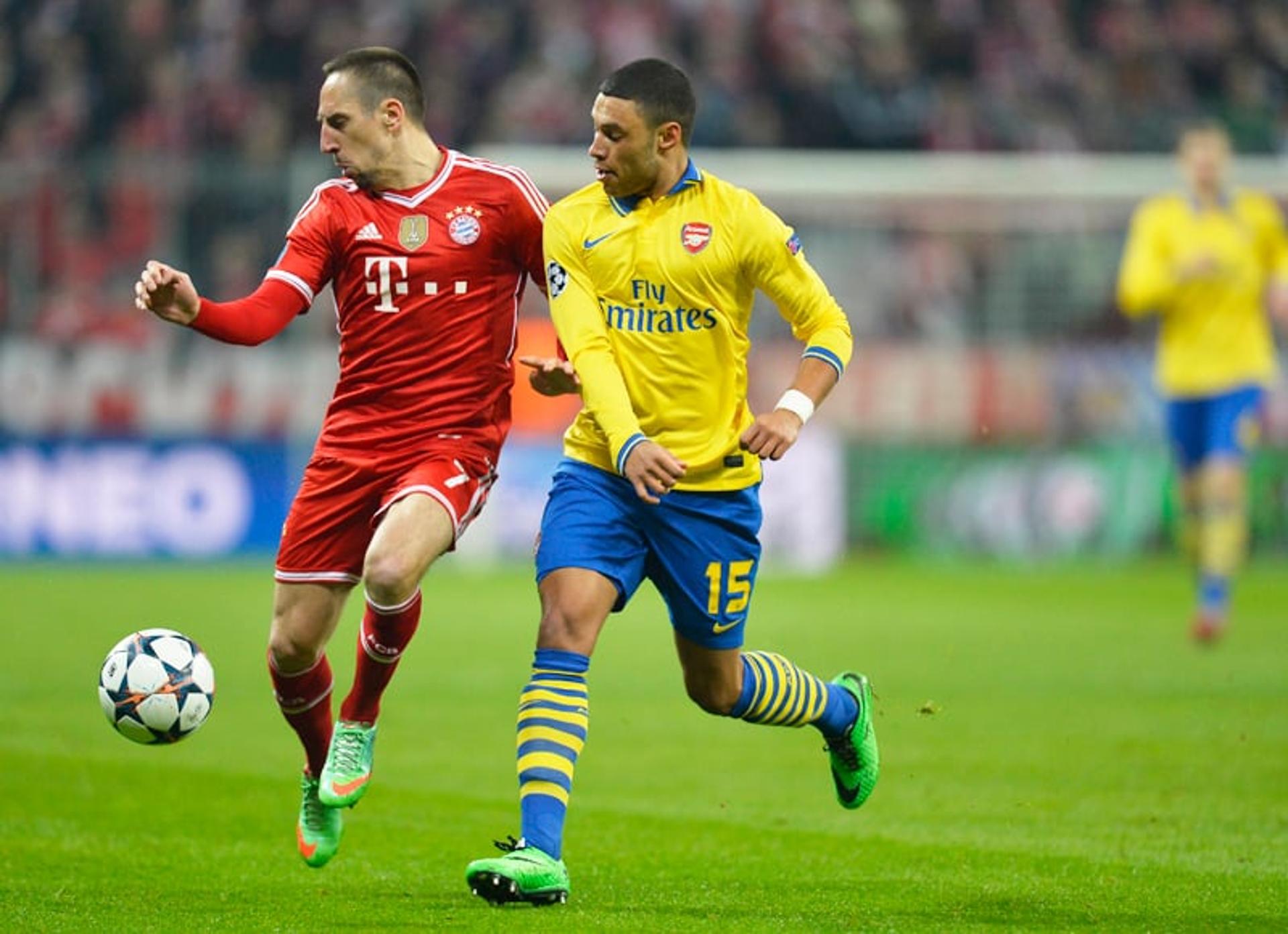 Bayern de Munique x Arsenal - Ribéry (Foto: Odd Andersen/ AFP)