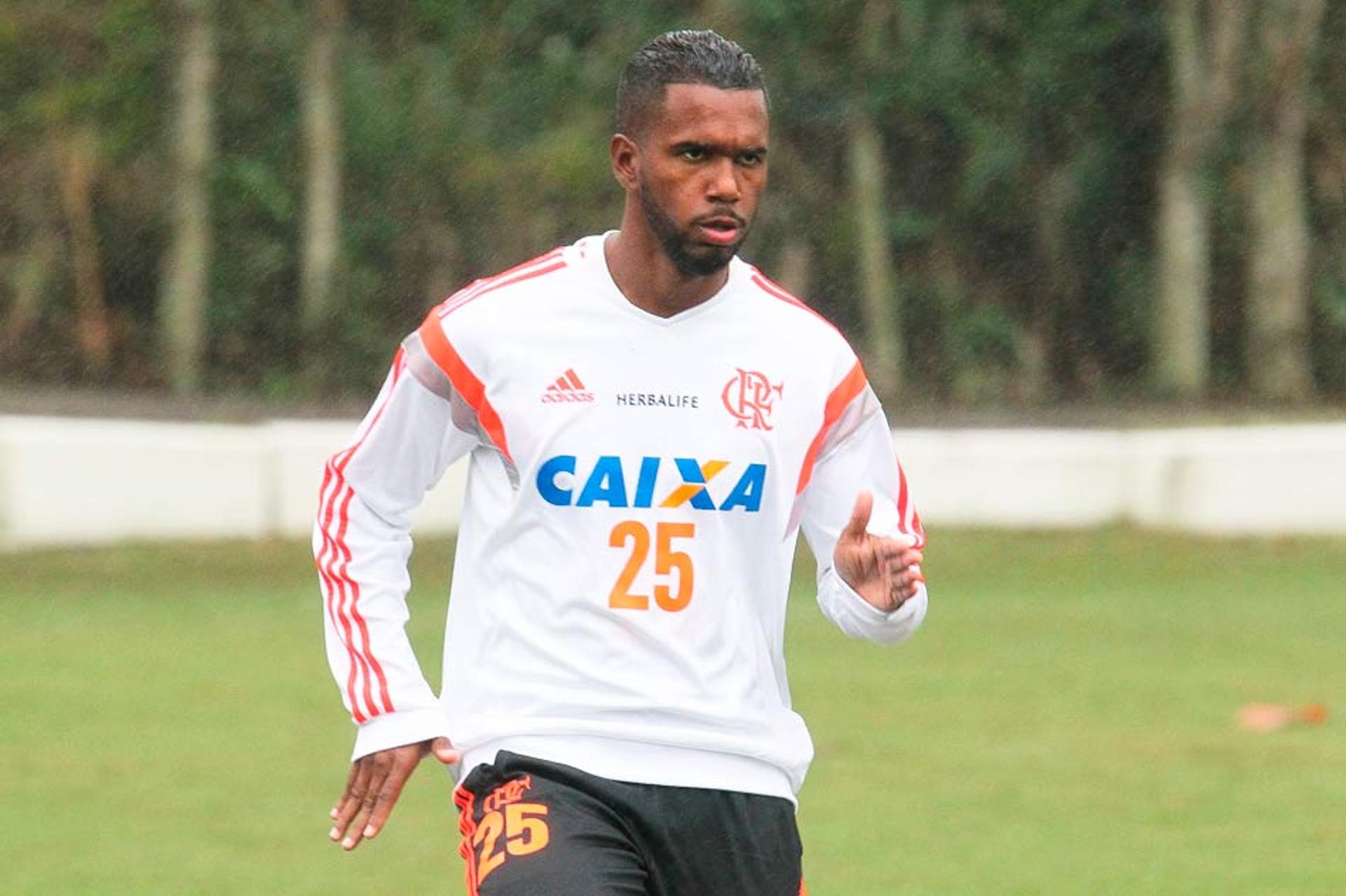 Luiz Antonio - Treino do Flamengo (Foto: Gilvan de Souza / Flamengo)