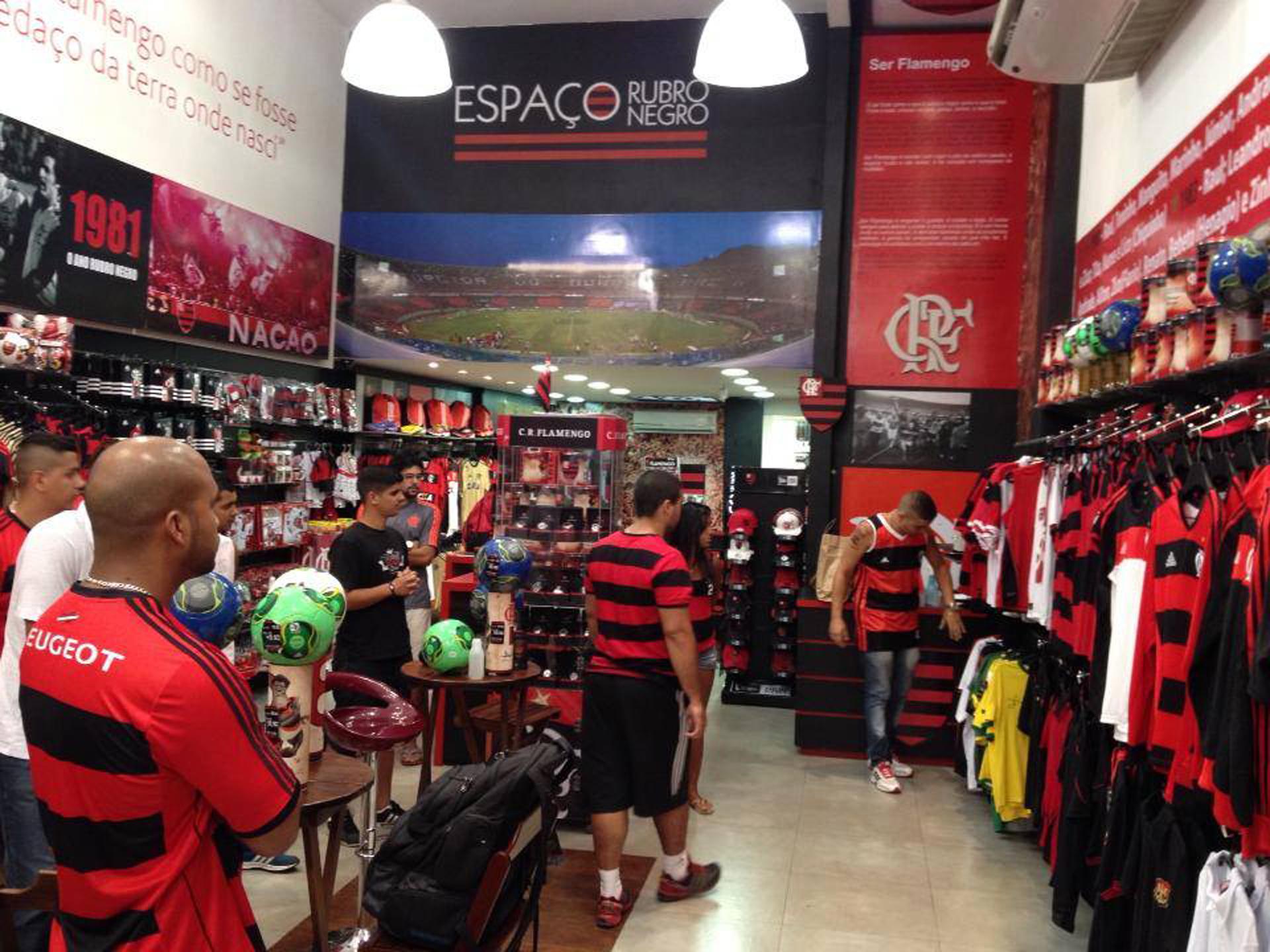 Rede de lojas oficiais do Flamengo