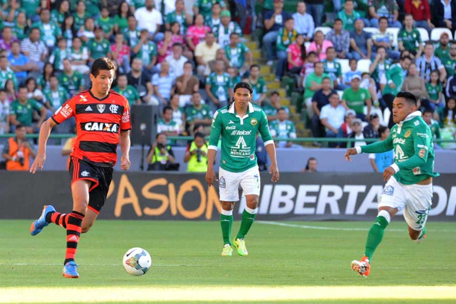 León x Flamengo (Foto: Alexandre Vidal/Fla Imagem)