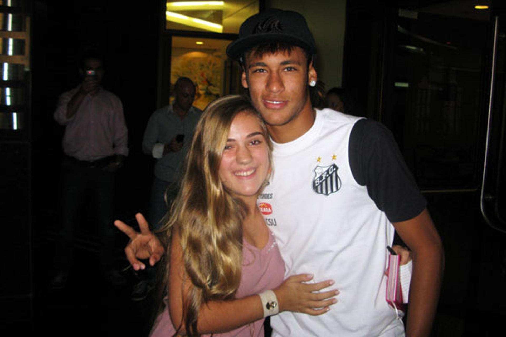 Internacional x Santos - Neymar (Foto: Bruno Uliana)
