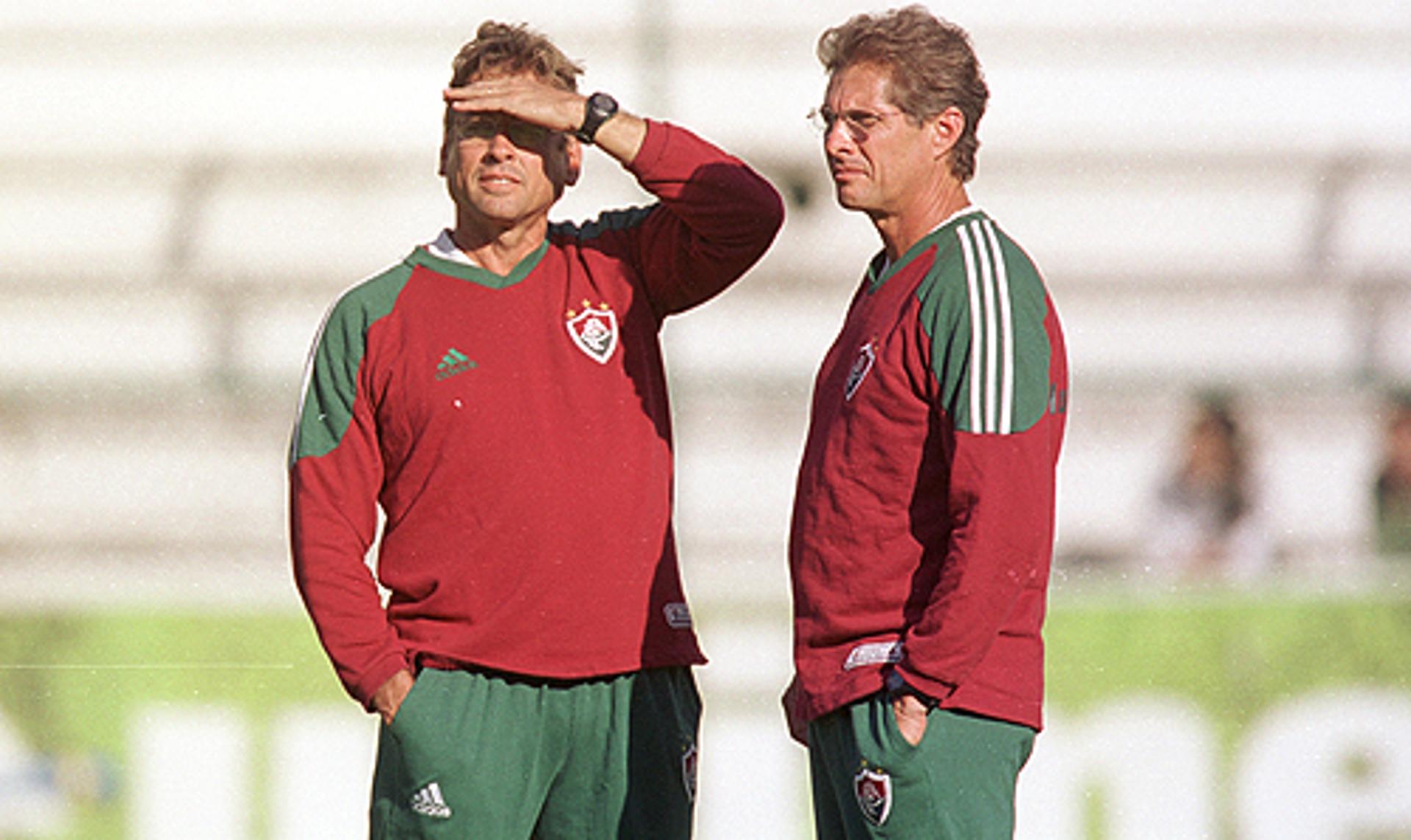 Oswaldo de Oliveira quando comandava o Fluminense (Foto: Cleber Mendes)