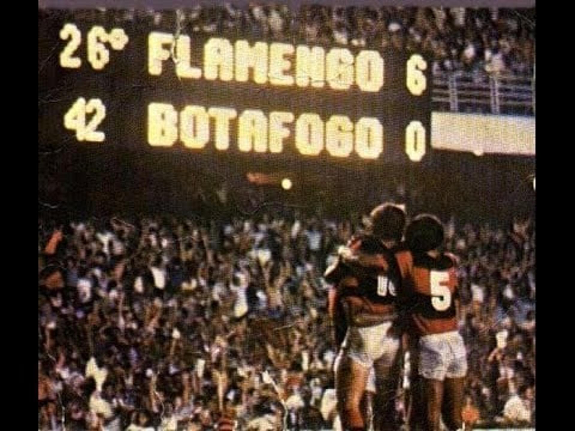 Flamengo 6 x 0 Botafogo