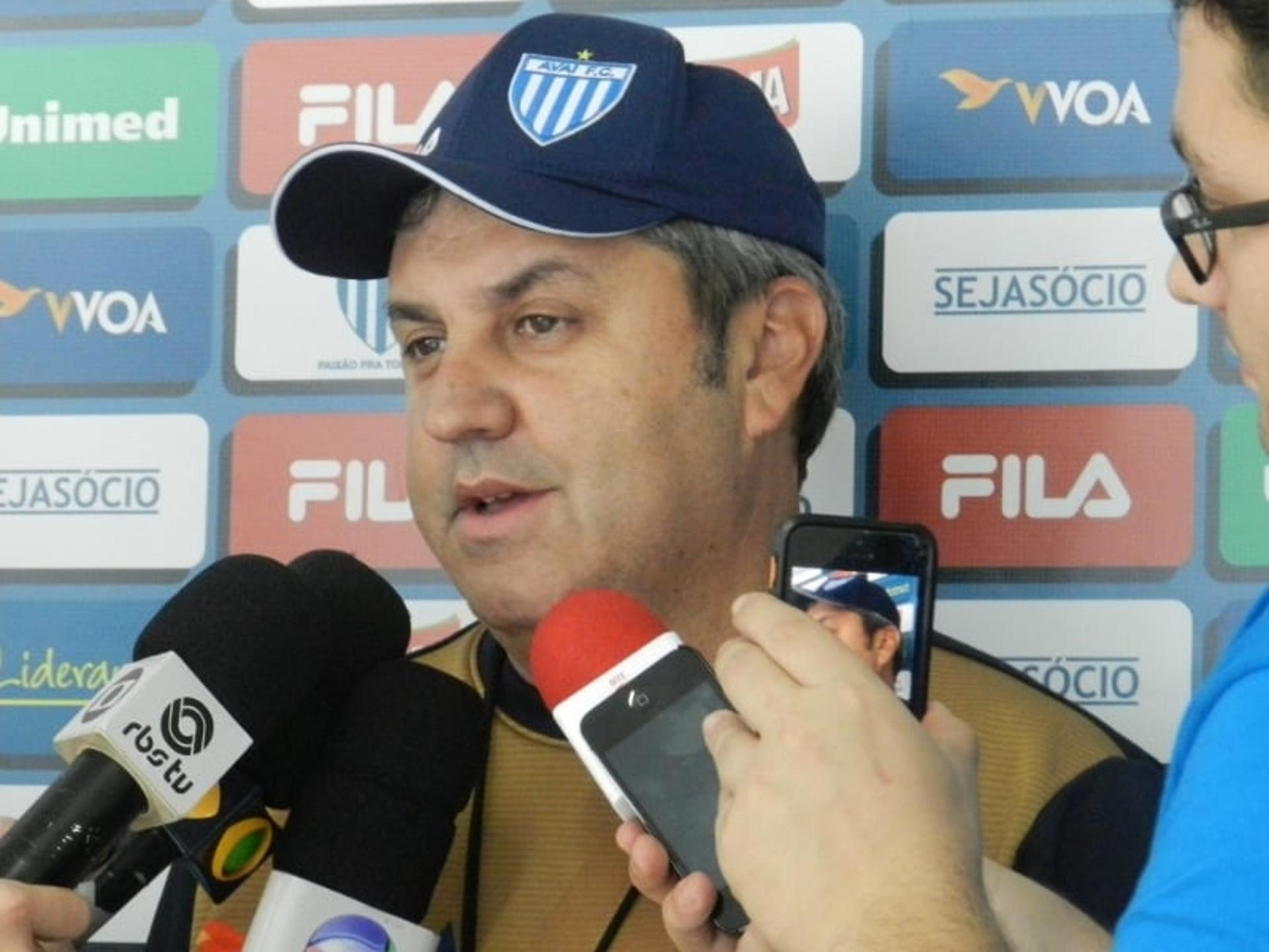 Gilson Kleina não é mais treinador do Avaí. (Foto: André Palma/Avaí S.C)